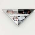 thumbnail image 4 of Modern 5W LED Wall Light Up-Down Wall Lamp Triangle Indoor Outdoor Light (Warm White), 4 of 4