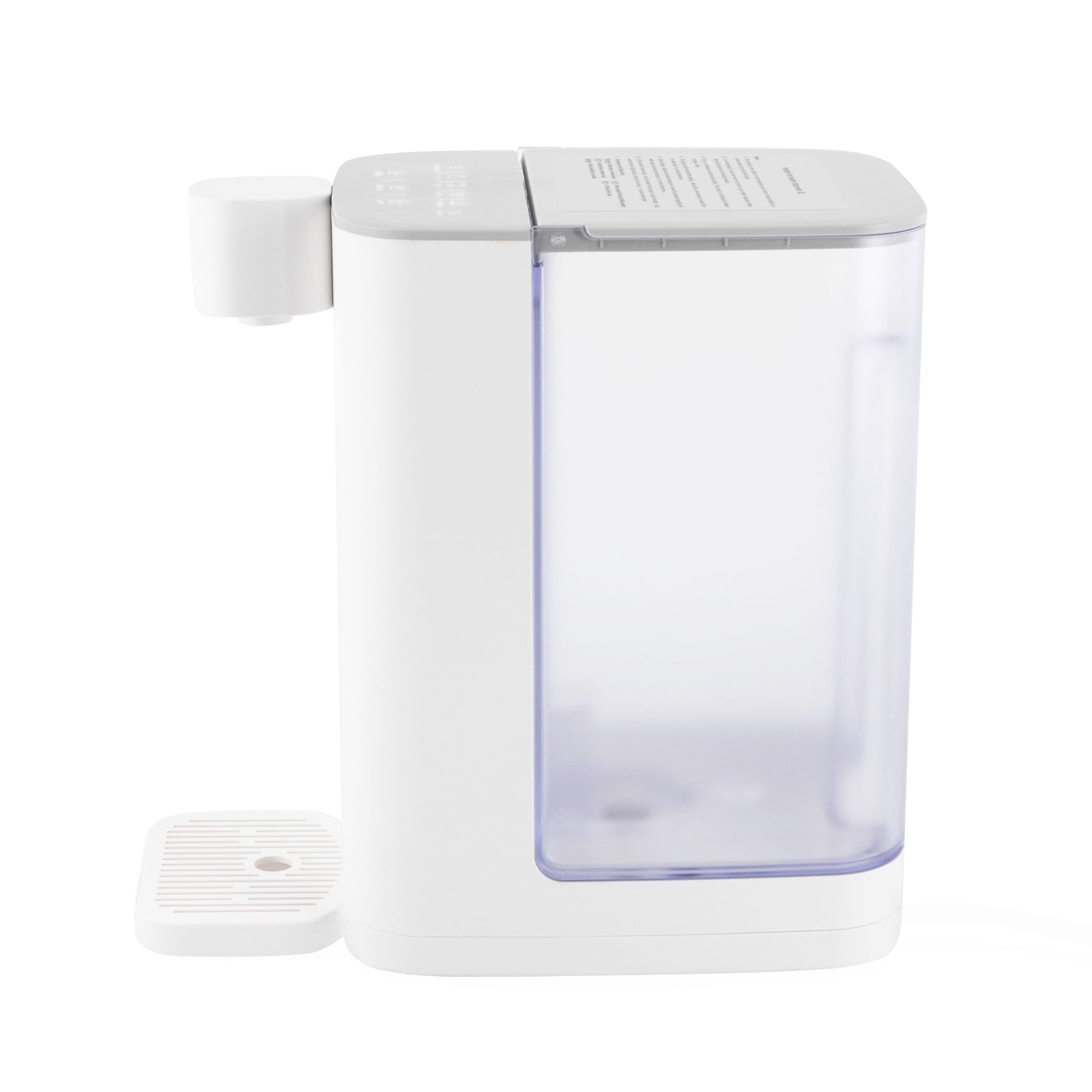 24.8*14.2*26cm 1600W White Electric Kettles 3L/102oz Instant Hot Water Dispenser for Quick Heating & Outputting