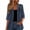 Navy, variant on Sheer Chiffon Lightweight Layered Jacket for Women Womens Solid Color Casual Chiffon Lightweight Blousesoft To Jacket Women's Sheer Breathable Flowy Cover Up Top