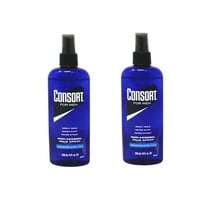 2 Pack of Consort Hair Spray, Unscented Extra Hold 8 Ounce