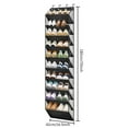 thumbnail image 4 of Fabric Storage Shoe Bag Fabric Storage Shoe Rack 10-Layer Large Capacity Integrated Simple Storage Hanging Bag Storage Hanging Bag 10 Layers, 4 of 6