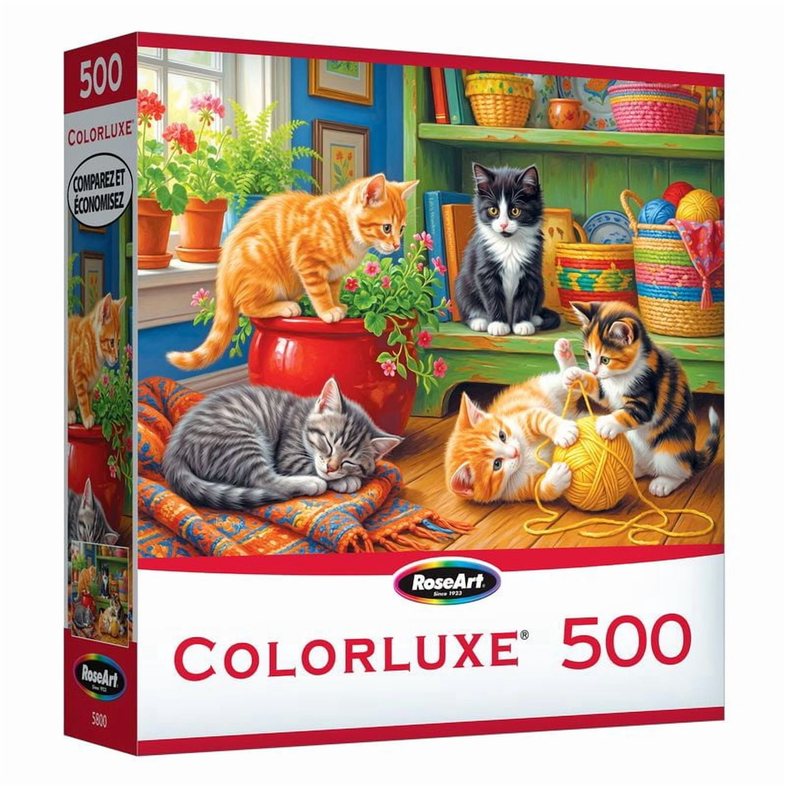 Colorluxe 500pc Kitten Mischief