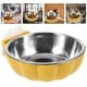 thumbnail image 5 of Tazón de alimentos para perros de forma de calabaza Tazón de acero inoxidable de acero inoxidable, 5 of 5