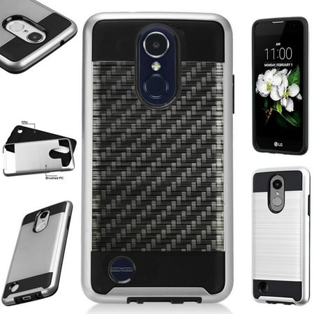 - For LG Stylo 4 | Stylo 4 | Q Stylus | Q Stylus | Q Stylus Plus | Q Stylus Alpha Case Brushed Metal Texture Hybrid TPU