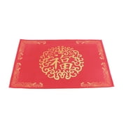 New Year Red Chinese Floor Mat Door Mat Indoor Doormat JIXINGYUAN