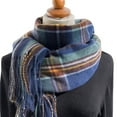 thumbnail image 1 of adviicd Womens Thick Ribbed Knit Winter Infinity Circle Loop Scarf Fall Outfits for Women 2025 (Blue,One Size), 1 of 1