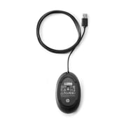 HP Wired Desktop 320M Mouse - Optical - Cable - USB - 1000 dpi - Scroll Wheel - 3 Button(s) - Symmetrical