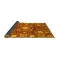 thumbnail image 2 of Ahgly Company Indoor Rectangle Abstract Yellow Modern Area Rugs, 7' x 9', 2 of 4
