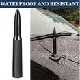 thumbnail image 2 of Car Truck Bullet Antenna, Auto Antenna Mast, Car Truck Antenna for Ford F150 Chevy Jeep With 8 Screws 2 Spacers, 2 of 5