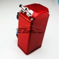 thumbnail image 4 of Purple Billet Square Aluminum Engine Oil Catch Tank Can Reservoir Breather Kit, 4 of 4