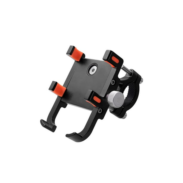 Soporte De Teléfono De Bicicleta De Aleación De Aluminio Soporte De Manillar De Motocicleta Soporte De Teléfono De Bicicleta De Teléfono Inteligente Soporte De Clip De Manillar De Bicicleta Universal Kearding VI004248-00