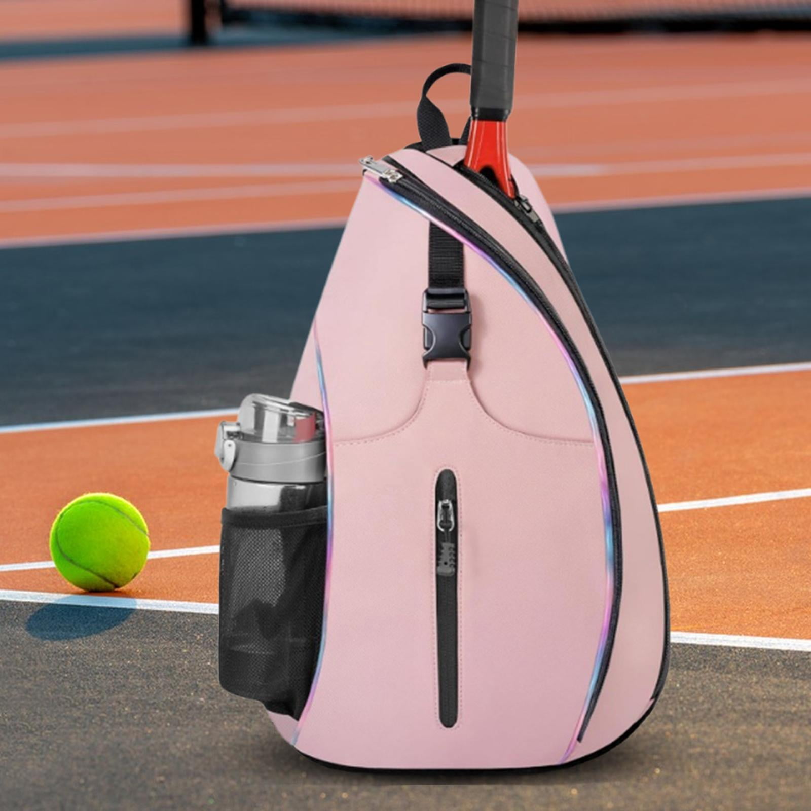GARENDE Tennis Bag Waterproof Lightweight Protect Rackets for Women Men Adults pink