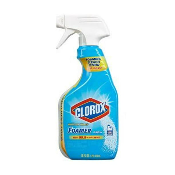 The Clorox 30614 30 oz Bleach Foaming Bathroom Cleaner