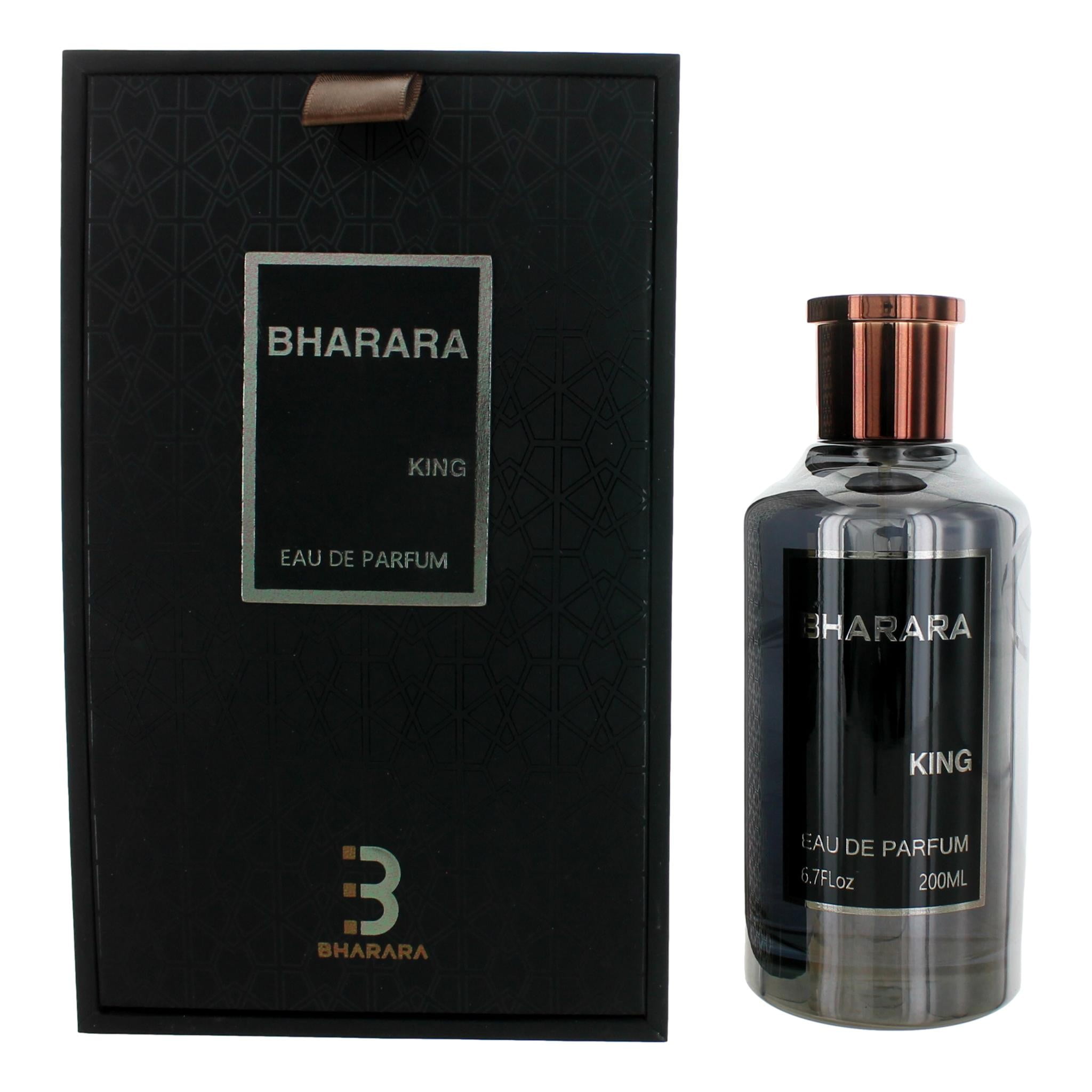 Bharara Men's King Gold Edition 3.4 oz EDP Spray, Citrus Gourmand