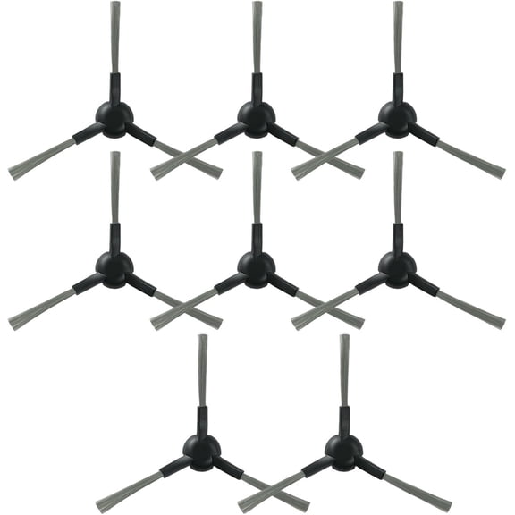 8-Piece Side Brush Set Compatible with Dreame L40 Ultra A, L30S, Ce, Ae, S Robot Vacuum Cleaner