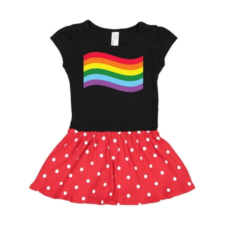 

Inktastic Pride Flag Gift Toddler Girl Dress