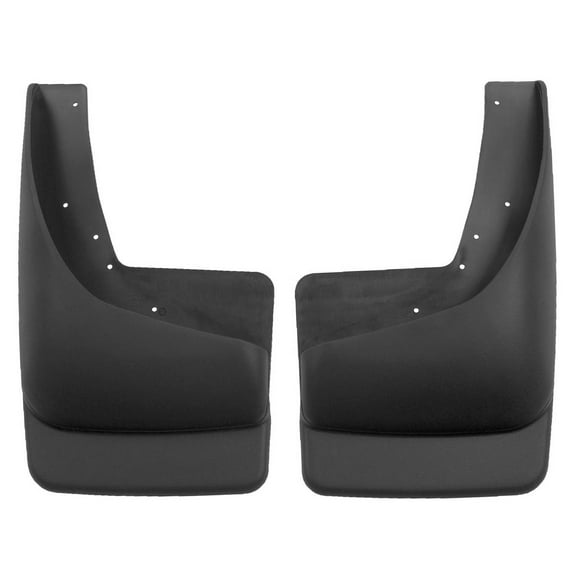 Husky Liners 57211 Custom Molded Mud Flaps Fit 99–07 Silverado/Sierra 1500–3500 SRW, 02–06 Avalanche, 00–06 Tahoe/Suburban/Yukon – Rear