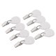 thumbnail image 3 of Pesas para mantel, pesas para cubierta de mesa en forma de lágrima, Clip de Metal, pesas para mesa con colgante de piedra, 8 Uds., 3 of 5