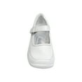 thumbnail image 2 of 24 HOUR COMFORT Melissa Wide Width Professional Sleek Shoe WHITE 6.5, 2 of 7