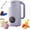 Purple, variant on The 8-in-1 Multifunction Nut Milk & Juice Maker, Automatic Almond Milk & Soy Milk Machine with Timer & Keep-Warm, Stainless Steel Maker for Juice, Soup, Home Kitchen Use(green)