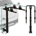 IKURAM 2 Bike Rack for Car, Bicycle Carrier Compatible with 2'' Hitch ...