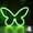 Green, variant on Naxoaeo Butterfly Neon Signs Lights for Bedroom Wall Decor, USB or Battery LED Neon Night Light Wall Decoration, Aesthetic Room Decor for Girls, Kids, Living Room, Bar, Dorm, Men Cave