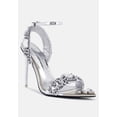 thumbnail image 3 of Blingy Diamante Embellished Stiletto Sandals, 3 of 7