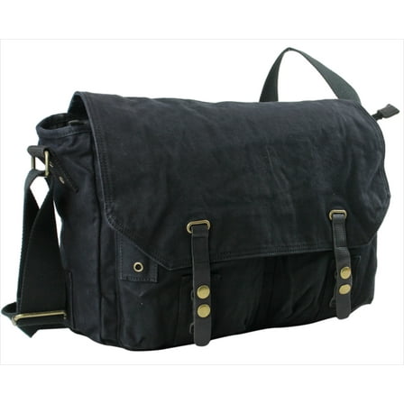 Vagarant Traveler 15" Casual Style Shoulder Messenger Bag C52.BLK