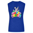 thumbnail image 5 of Camiseta sin mangas de verano de Pascua con cuello redondo suelto informal estampado para mujer Fridja  qr2242, 5 of 5