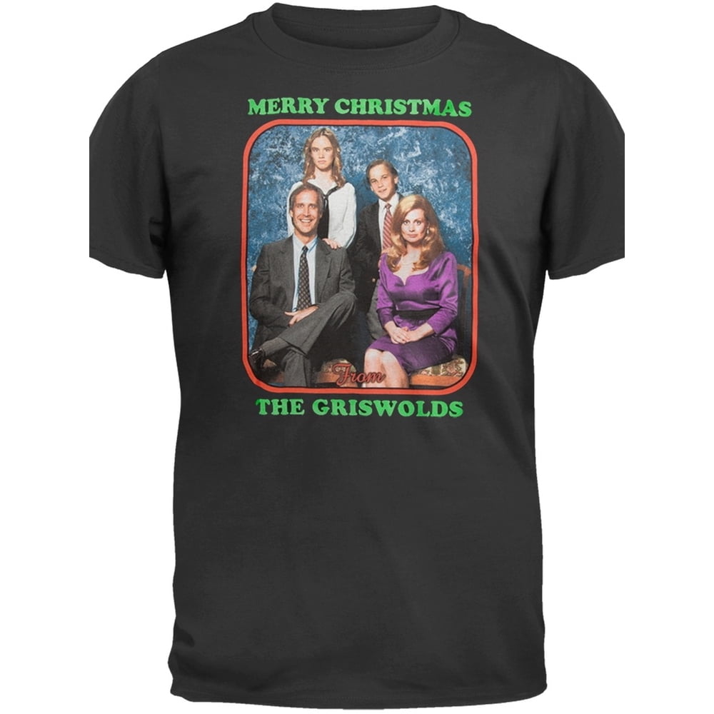 National Lampoon Christmas Vacation The Griswolds TShirt Walmart