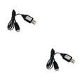 thumbnail image 3 of Inteprter Cable de carga de ABS, luz indicadora de protección contra sobrecarga profesional, juguete de agua, adaptador de carga USB, Negro 2piezas, 3 of 6
