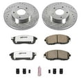 thumbnail image 3 of PowerStop Front Z26 Street Warrior Carbon-Fiber Ceramic Brake Pad and Drilled and Slotted Rotor Kit Fits: NISSAN Select Models K3137-26, 3 of 9