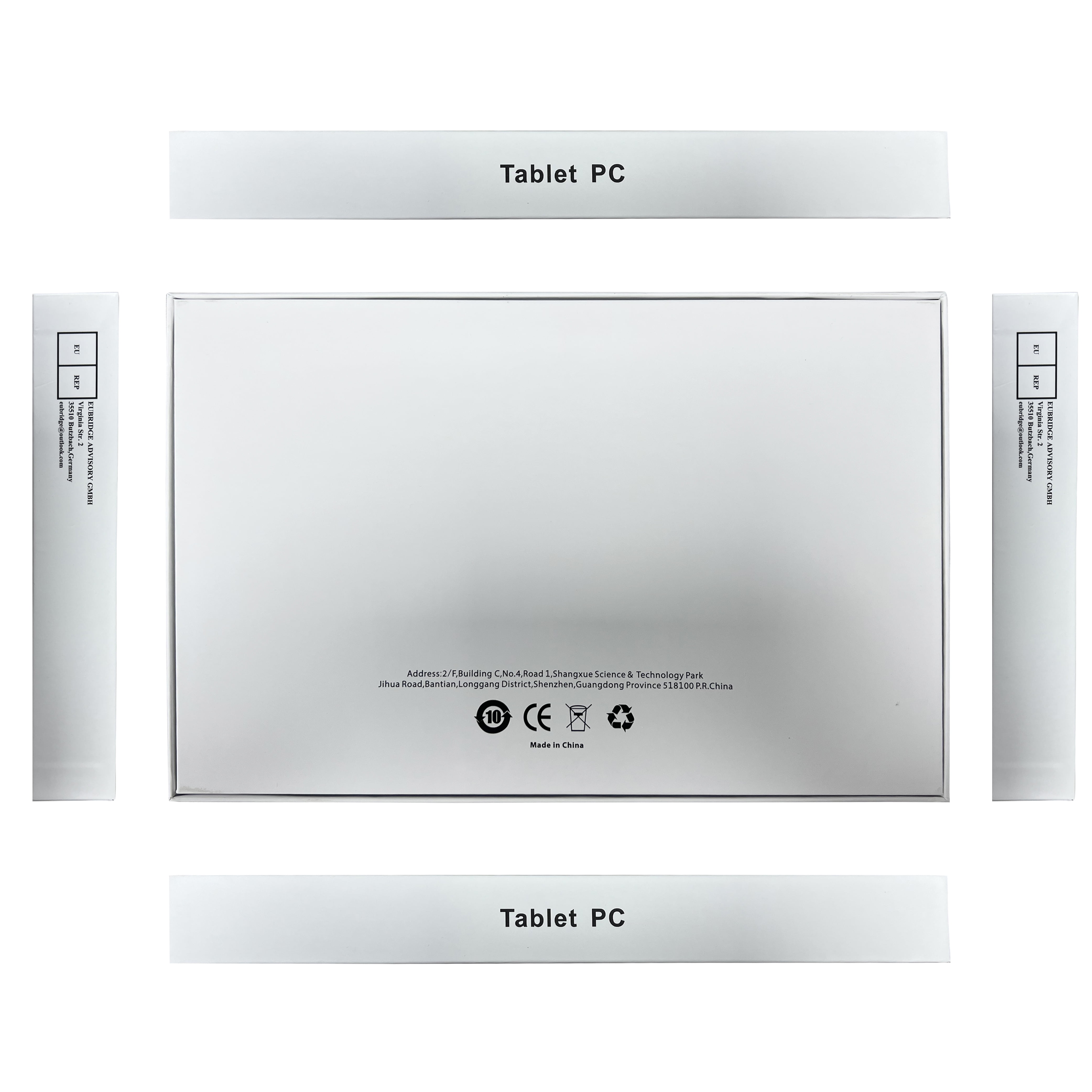 10 inch Tablet Android 13 Tablets, 6+(10)GB RAM 128GB ROM 256GB Expand, 1280x800 IPS HD Touch Screen, Google Certificated, WiFi, Dual Camera, Bluetooth, 6000mAh silver-(with Leather case)