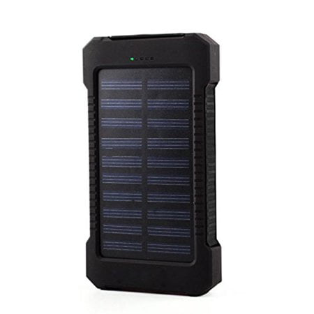 300000mAh Dual USB Portable Solar Battery Charger Solar Power Bank For Phone FK 