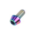 thumbnail image 2 of Wanyifa Titanium Ti DIN912 M4 8 12 15 20mm Tapered Head Hex Bolts Bicycle Screws,M4x8mm,Rainbow,6 Pcs, 2 of 7