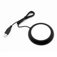 thumbnail image 1 of Electric Coffee Mug Warmer  Multipurpose Home Office Desktop Heated Beverage Heating Pad  USB Coffee Tea Mug Heating Pad for Flat Base Cups  Black, 1 of 9