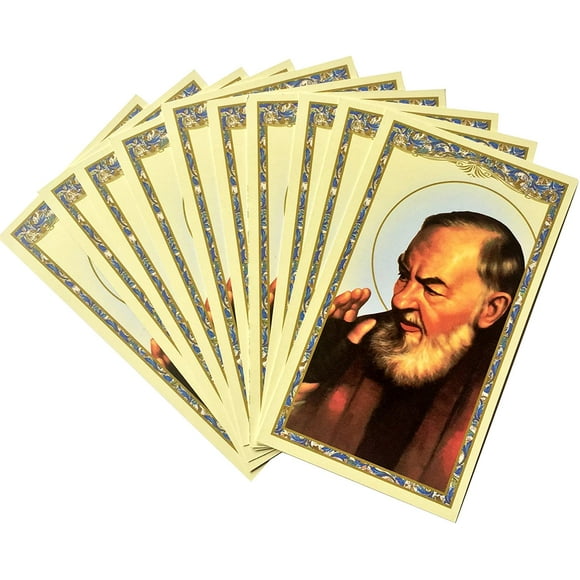 Saint Padre Pio Holy Card -Prayer to Padre Pio