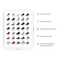thumbnail image 2 of Haus and Hues Jordan Sneaker Posters 12"x16" Art Prints, 2 of 6