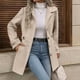 thumbnail image 5 of Chaquetas y abrigos casuales sin capucha de manga larga para mujer, moda de color liso, casuales, de manga larga, ajustados, chaquetas, abrigos para mujer, 5 of 9
