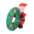 thumbnail image 1 of Adorno navideño inflable con luces LED integradas, enchufe estadounidense, decoración navideña festiva y fácil de instalar. Adorno navideño de Papá No, 1 of 9