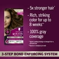 thumbnail image 3 of Schwarzkopf Keratin Hair Dye 6.64 Champagne Brown, Permanent Hair Color, 1 Use, 3 of 11