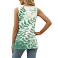 thumbnail image 6 of Youyipin Womens Tops Summer Sleeveless Square Neck Tops Flowy Pleated Tunic Tank Tops For Women Loose Fit Spring Tops For Women, 6 of 6