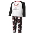 thumbnail image 4 of Matching Family Christmas Pajamas Sets   Cartoon Print Pjs for Couples Adult Kid Baby, 4 of 7