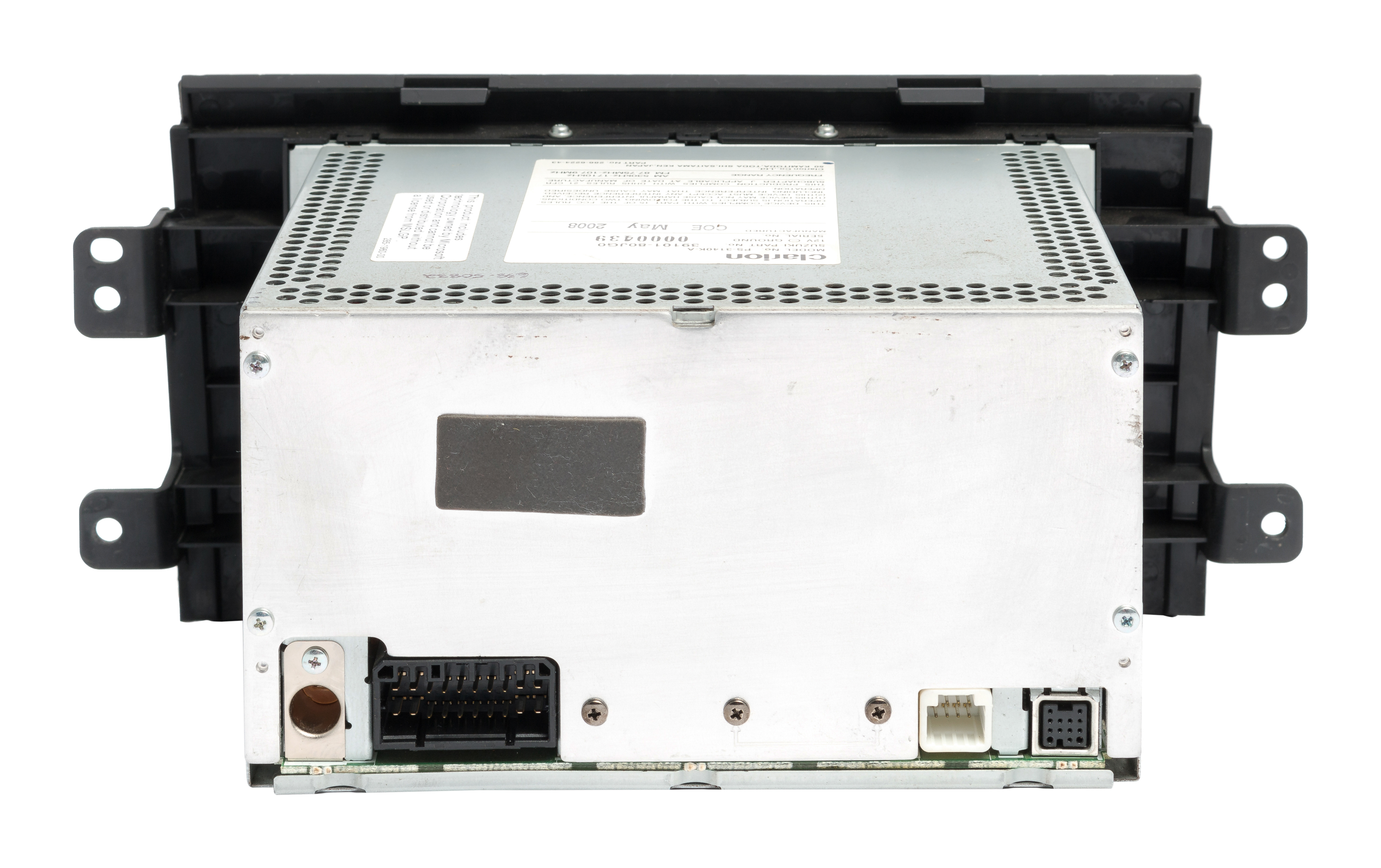 Restored 2007-12 Suzuki SX4 AM FM Radio XM 6 Disc CD MP3 Player 39101-80JG0 OPT CLCC14 (Refurbished)