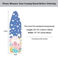 thumbnail image 5 of HELLHERO 15"x54" Ironing Board Covers 3 Fasteners Replacement for Friends, Easter Egg Rabbit, 5 of 5