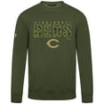 thumbnail image 2 of Men's Levelwear  Green Cincinnati Reds Zane Protect Pullover Sweatshirt, 2 of 3