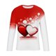 thumbnail image 4 of Blusas y camisas de manga larga y cuello redondo para hombre, camisetas casuales con estampado de moda y cuello redondo, blusas de licra de manga corta para hombre., 4 of 5
