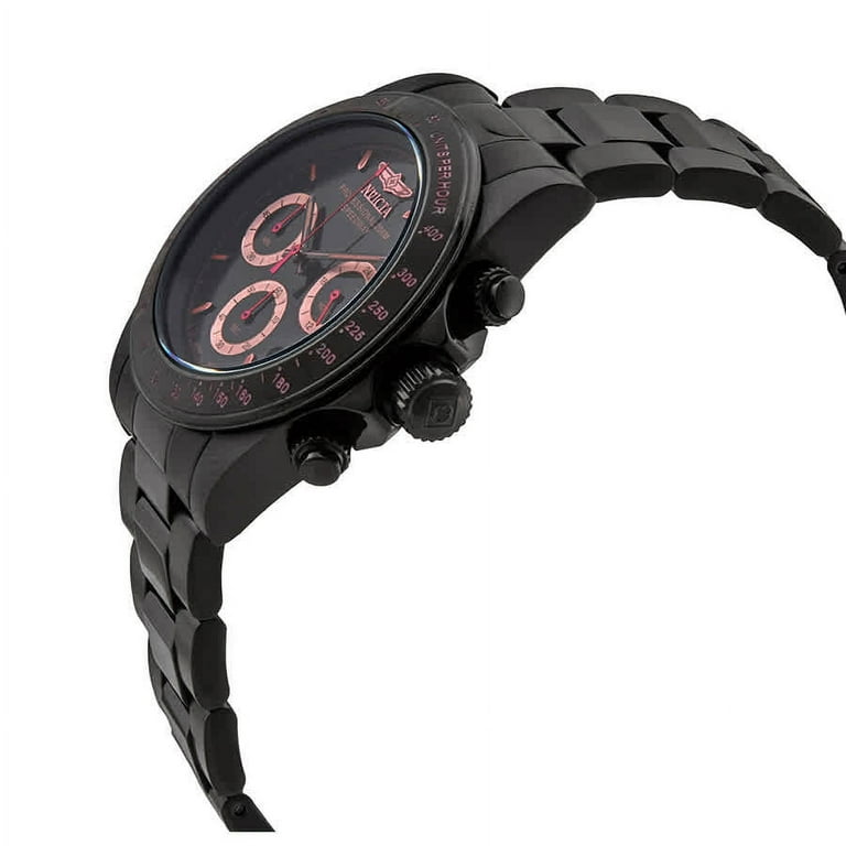 Free Shipping! Invicta Speedway Chronograph Quartz Black Dial