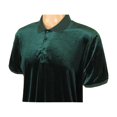 thumbnail image 3 of Men 2pc Stacy Adams leisure jogging suit Shorts Set Summer  3820 Green Velvet, 3 of 5
