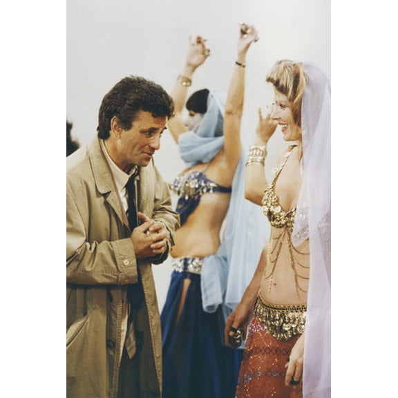 Peter Falk and Mariette Hartley in Columbo belly dance scene 24x36 Poster